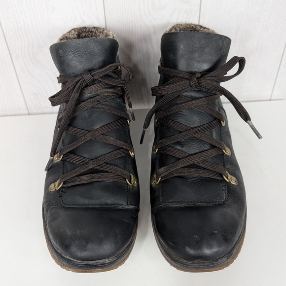 Merrell Eventyr Bluff Fashion Hiking Boots Size 9 Women's Black Brown Leather - Picture 5 of 13